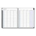 Blue Sky Passages Appointment Planner, 11 x 8.5, Charcoal Cover, 12-Month (Jan to Dec): 2025 (100009)
