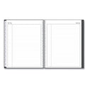 Blue Sky Passages Appointment Planner, 11 x 8.5, Charcoal Cover, 12-Month (Jan to Dec): 2025 (100009)