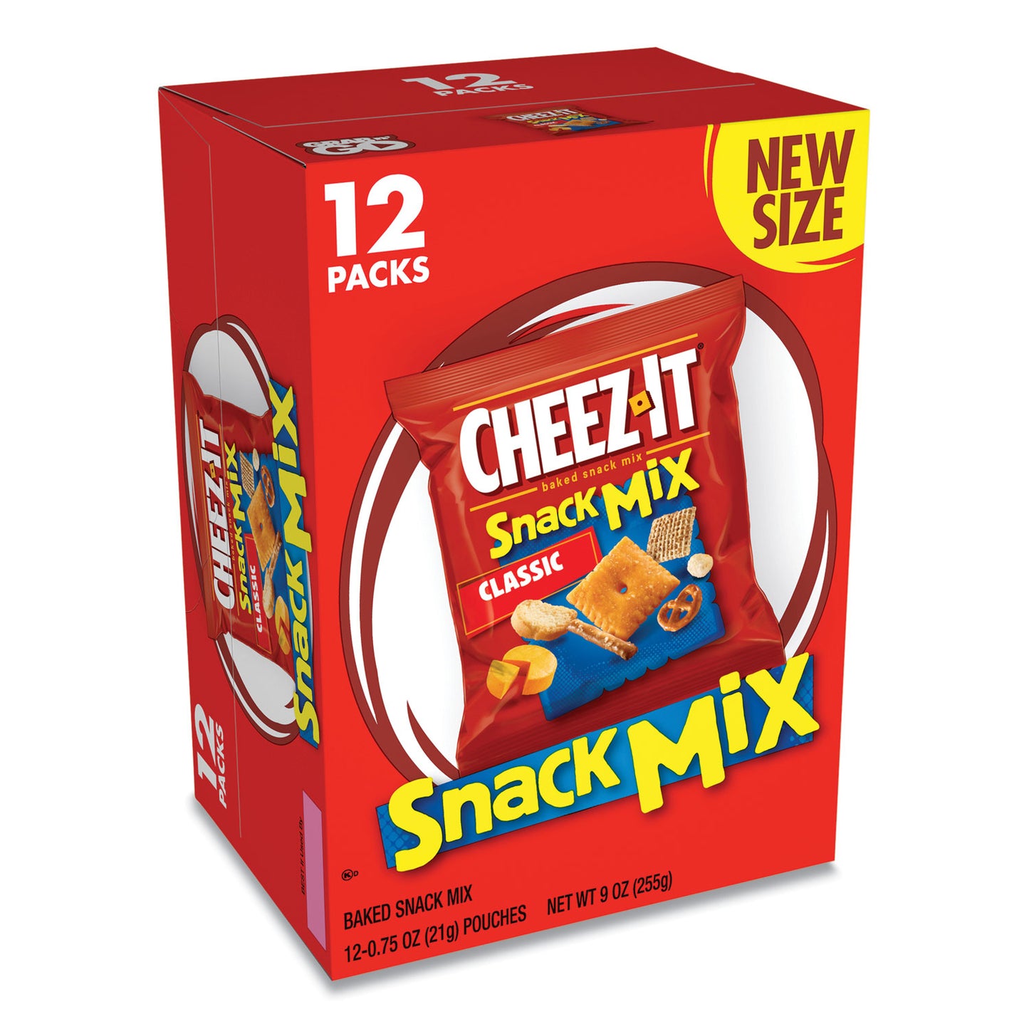 Cheez-It Snack Mix, Classic Cheese, 0.75 oz Bag, 12/Box (11719)