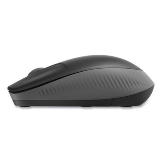 Logitech M190 Wireless Optical Mouse, 2.4 GHz Frequency/33 ft Wireless Range, Left/Right Hand Use, Black/Gray (910005901)