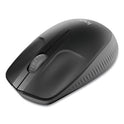 Logitech M190 Wireless Optical Mouse, 2.4 GHz Frequency/33 ft Wireless Range, Left/Right Hand Use, Black/Gray (910005901)