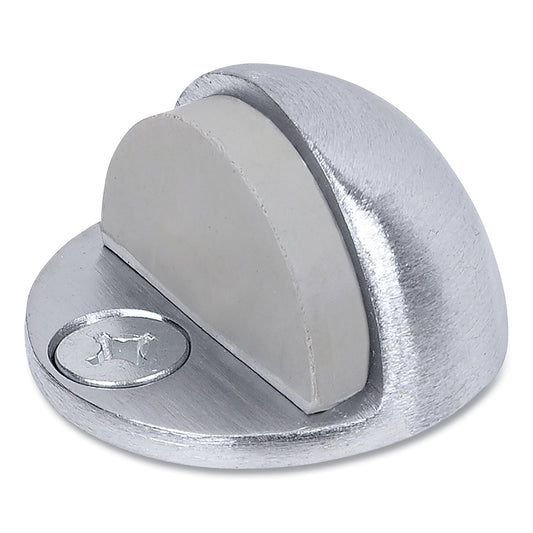 Tell Low Dome Floor Stop, 1.75" Diameter x 1.5"h, Satin Chrome (DT100033)