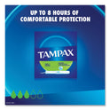 Tampax Cardboard Applicator Tampons, Super, 10/Box (31409)