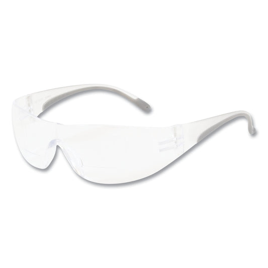 Bouton Zenon Z12R Rimless Optical Eyewear with 3-Diopter Bifocal Reading-Glass Design, Scratch-Resistant, Clear Lens, Clear Frame (250270030)