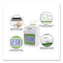 uPunch HN1500 Electronic Non-Calculating Time Clock Bundle, LCD Display, Beige/Green