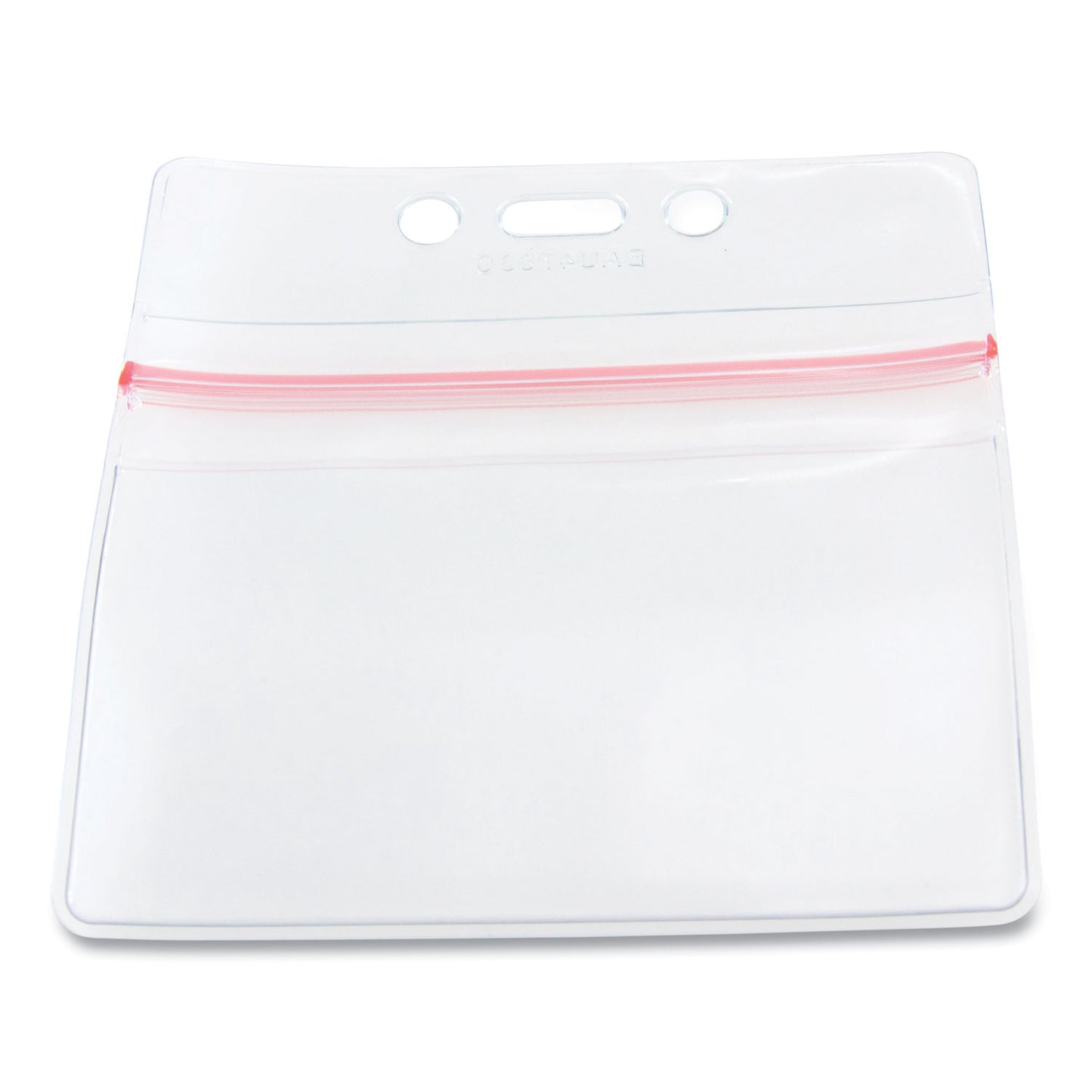 SICURIX Sealable Cardholder, Horizontal, 3.75 x 2.62, Clear, 50/Pack (BAU47830)