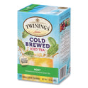 TWININGS Cold Brew Iced Tea Bags, Mint, 0.07 oz Tea Bag, 20/Box (51335)