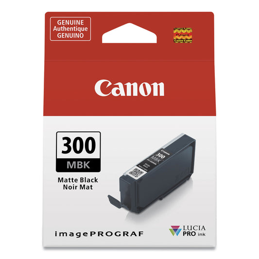 Canon 4192C002 (PFI-300) Ink, Matte Black