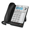 AT&T ML17928 Two-Line Corded Speakerphone, Black/Silver