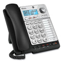 AT&T ML17928 Two-Line Corded Speakerphone, Black/Silver