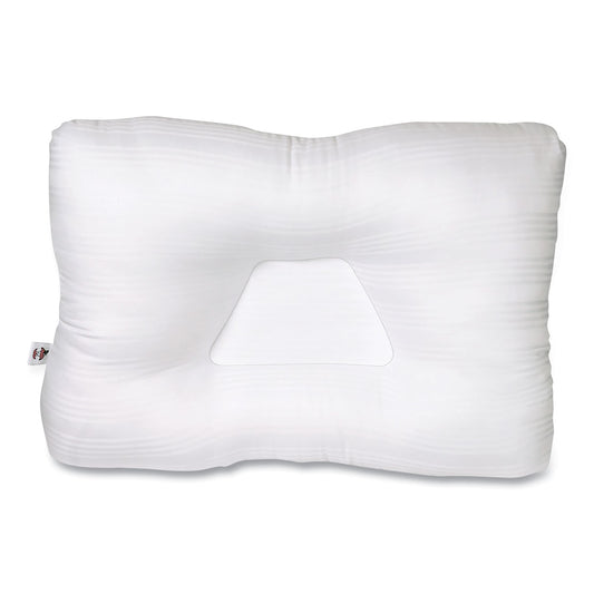 CoreProducts Mid-Core Cervical Pillow, Standard, 22 x 4 x 15, Gentle, White (222)