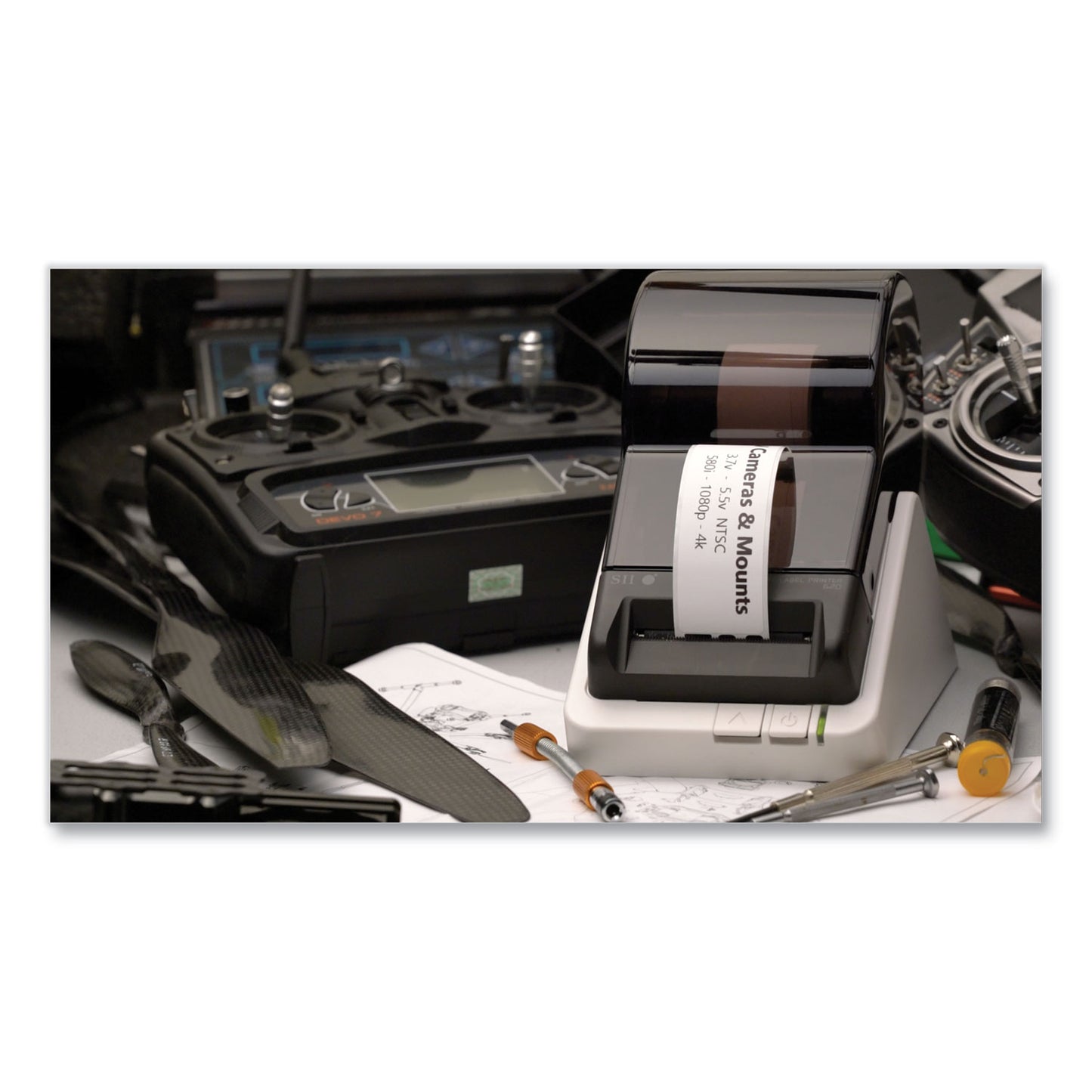 Seiko SLP-650 Smart Label Printer, 70 mm/sec Print Speed, 300 dpi, 4.5 x 6.78 x 5.78