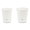 Perk White Paper Hot Cups, 8 oz, 50/Pack (24431632)