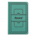 National Paper Tuff Series Record Book, Green Cover, 12 x 7.5 Sheets, 300 Sheets/Book (A66300R)