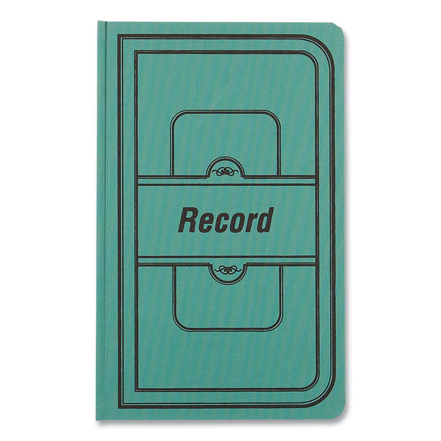 National Paper Tuff Series Record Book, Green Cover, 12 x 7.5 Sheets, 300 Sheets/Book (A66300R)