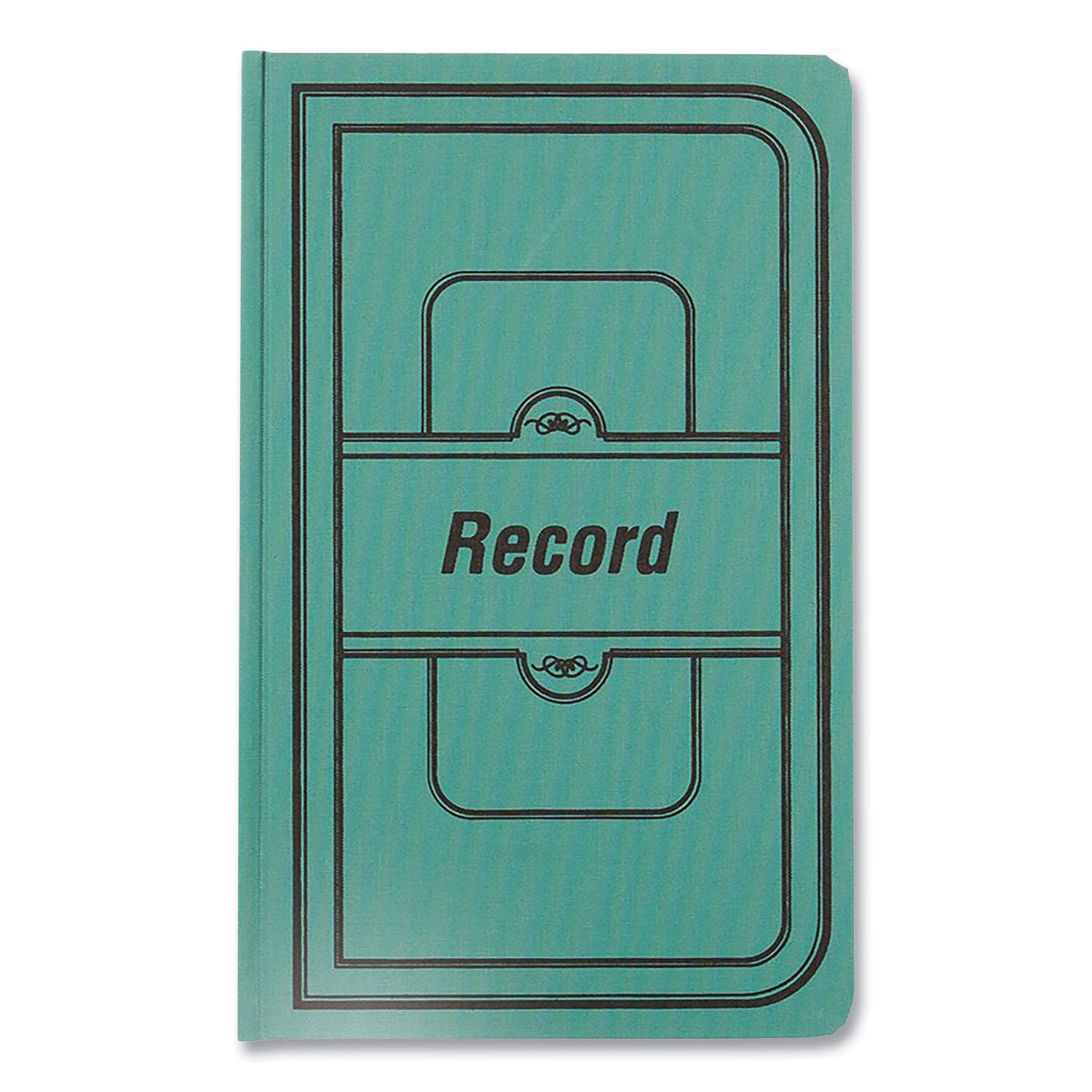 National Paper Tuff Series Record Book, Green Cover, 12 x 7.5 Sheets, 150 Sheets/Book (A66150R)