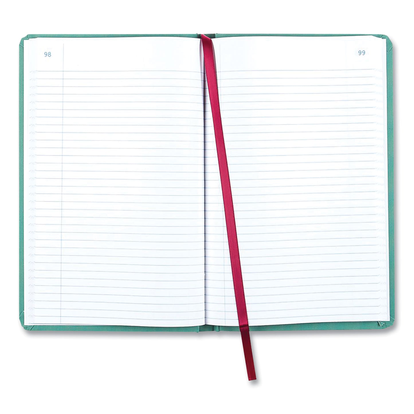 National Paper Tuff Series Record Book, Green Cover, 12 x 7.5 Sheets, 150 Sheets/Book (A66150R)