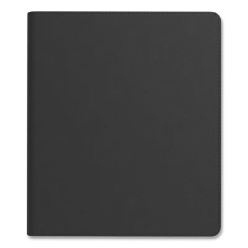 TRU RED Soft-Cover Notebook Folio Set, 1-Subject, Narrow Rule, Black Cover, (80) 11 x 8.5 Sheets (24377280)