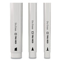 TRU RED Dry Erase Marker, Pen-Style, Extra-Fine Bullet Tip, Black, Dozen (24402806)