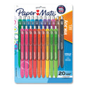 Paper Mate InkJoy Gel Pen, Retractable, Medium 0.7 mm, Assorted Ink and Barrel Colors, 20/Pack (1951718)