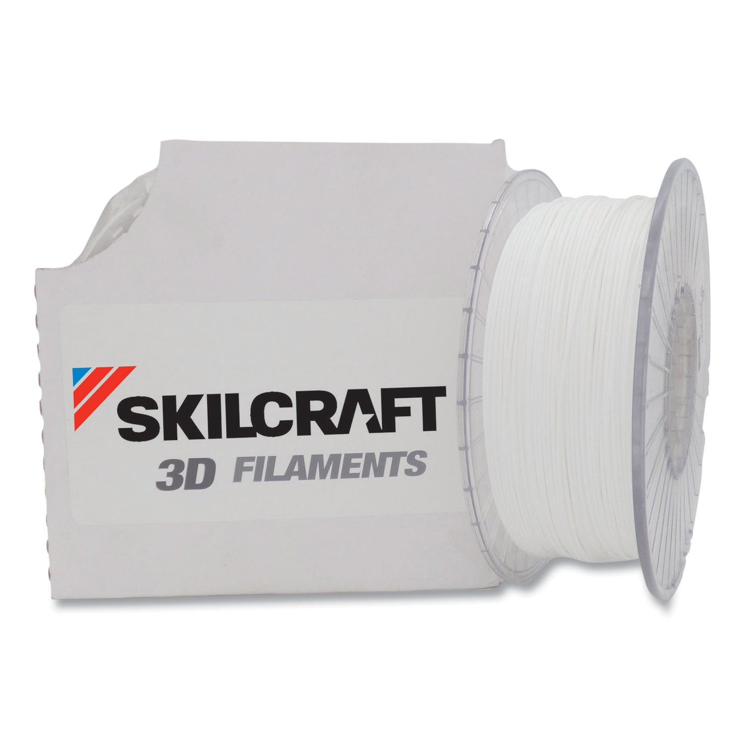 AbilityOne 7045016858919, SKILCRAFT 3D Printer Acrylonitrile Butadiene Styrene Filament, 1.75 mm, Natural