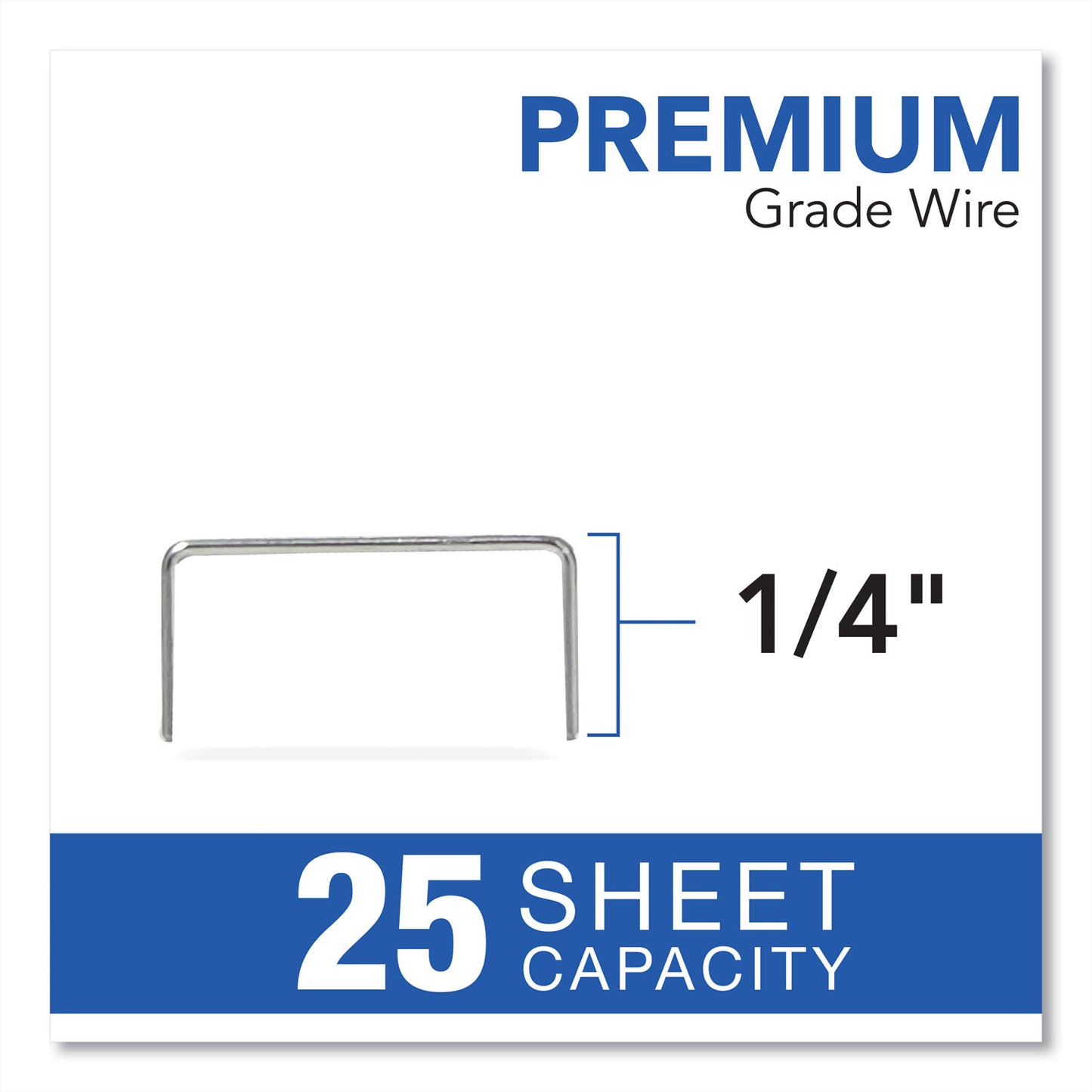 Swingline Desktop Electric Stapler Cartridge, 0.25" Leg, 0.5" Crown, Steel, 1,500/Cartridge, 2 Cartridges/Box, 3000/Box (50051)