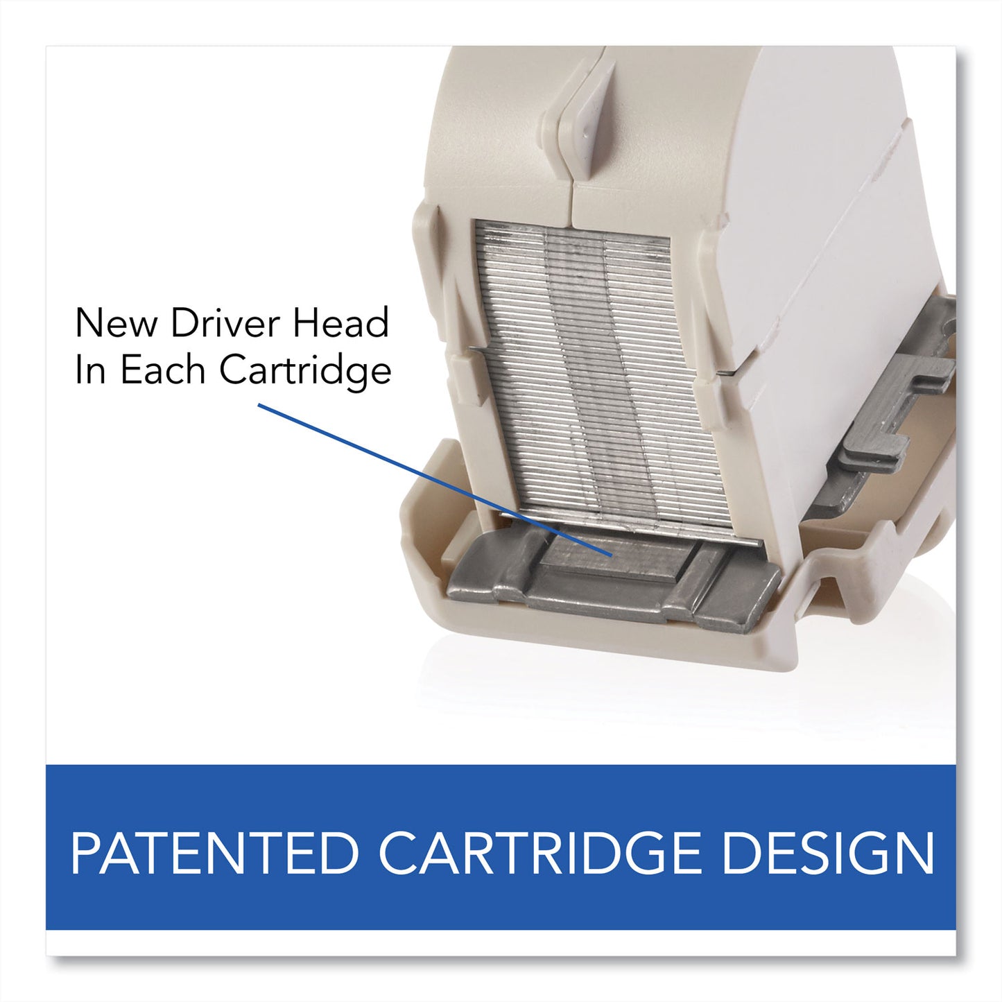 Swingline Desktop Electric Stapler Cartridge, 0.25" Leg, 0.5" Crown, Steel, 1,500/Cartridge, 2 Cartridges/Box, 3000/Box (50051)