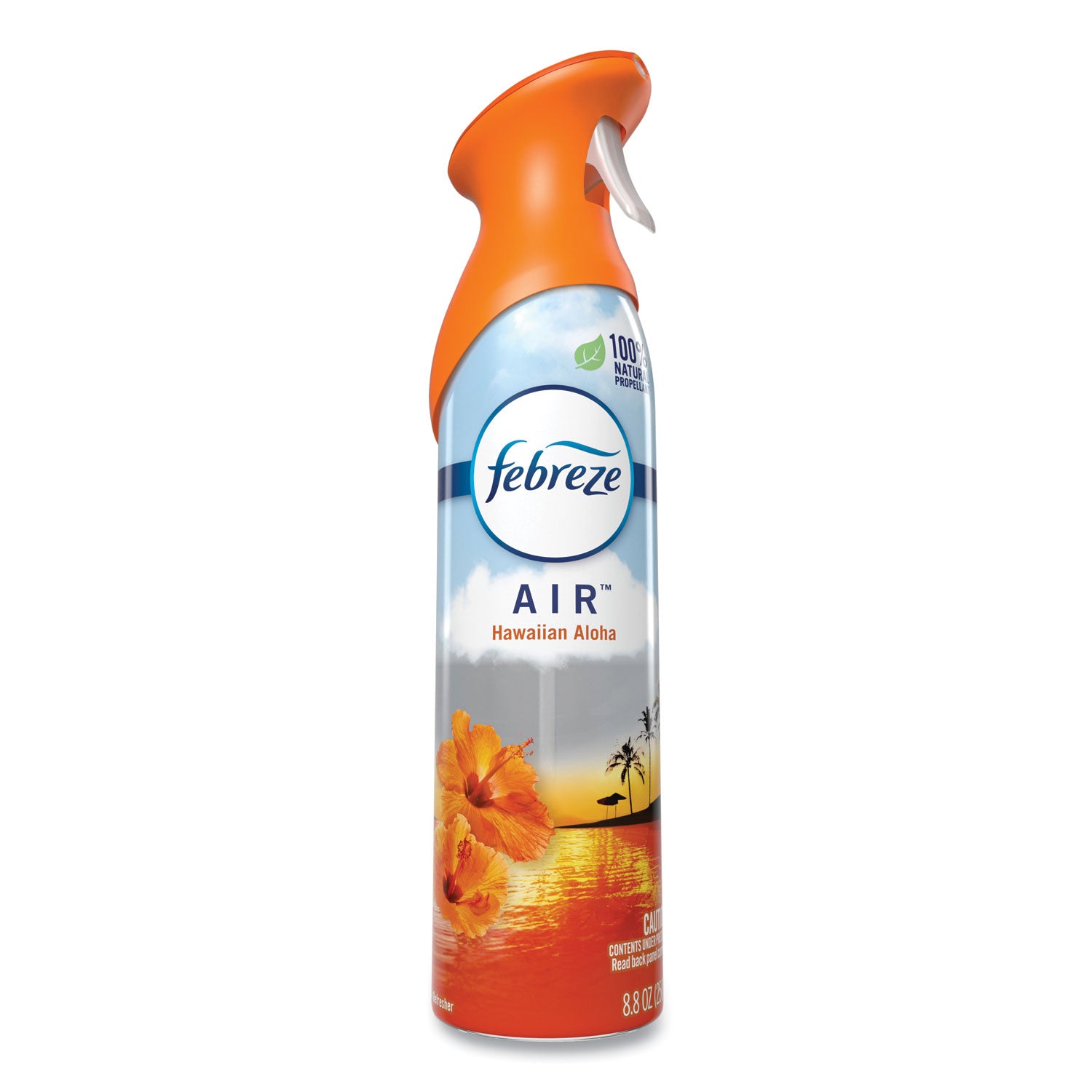 Febreze AIR, Hawaiian Aloha, 8.8 oz Aerosol Spray, 6/Carton (96260)