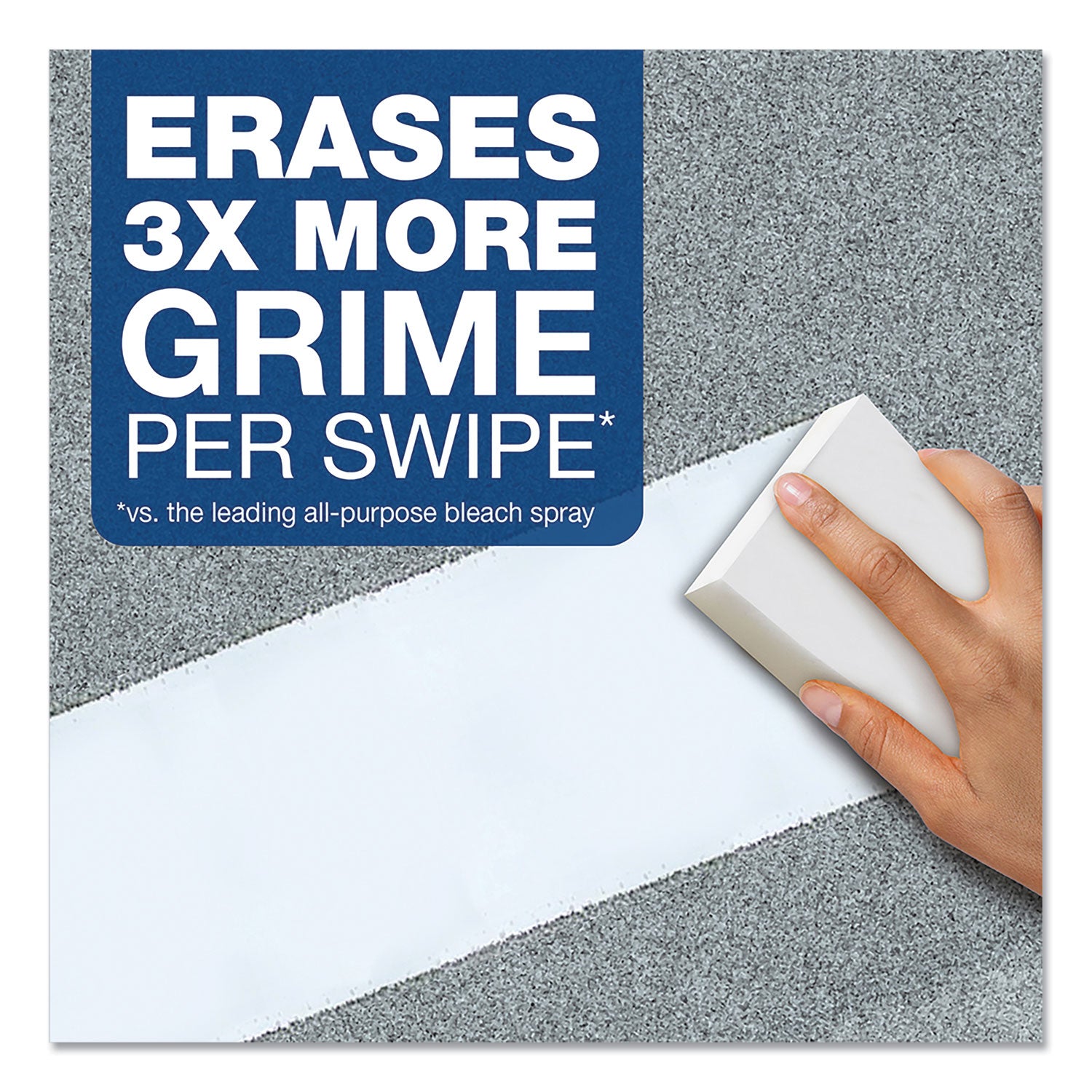 Mr. Clean Magic Eraser Extra Durable, 4.6 x 2.4, 0.7" Thick, White, 30/Carton (16449)