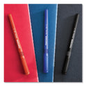 Paper Mate Write Bros. Grip Ballpoint Pen, Stick, Medium 1 mm, Black Ink, Black Barrel, Dozen (2124509)