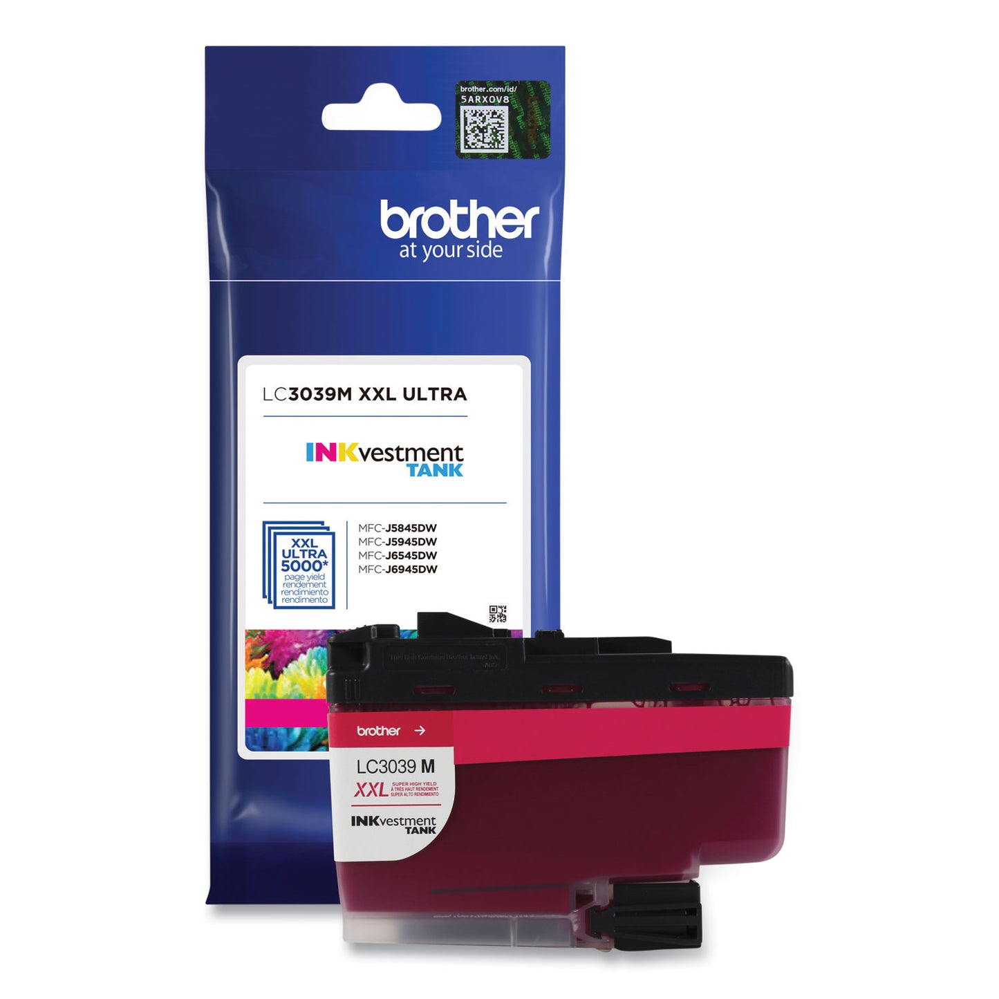 Brother LC3039M INKvestment Ultra High-Yield Ink, 5,000 Page-Yield, Magenta