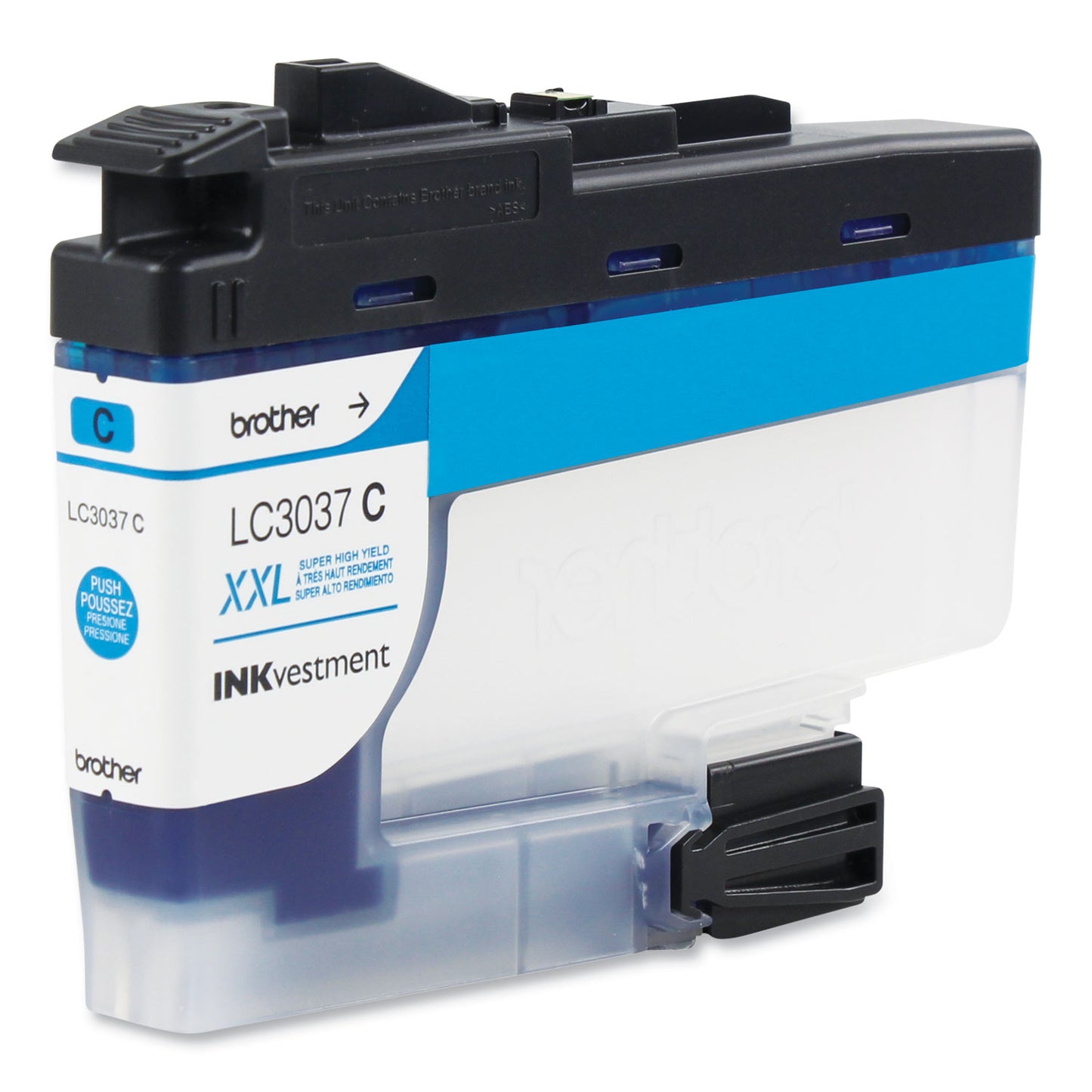 Brother LC3037C INKvestment Super High-Yield Ink, 1,500 Page-Yield, Cyan