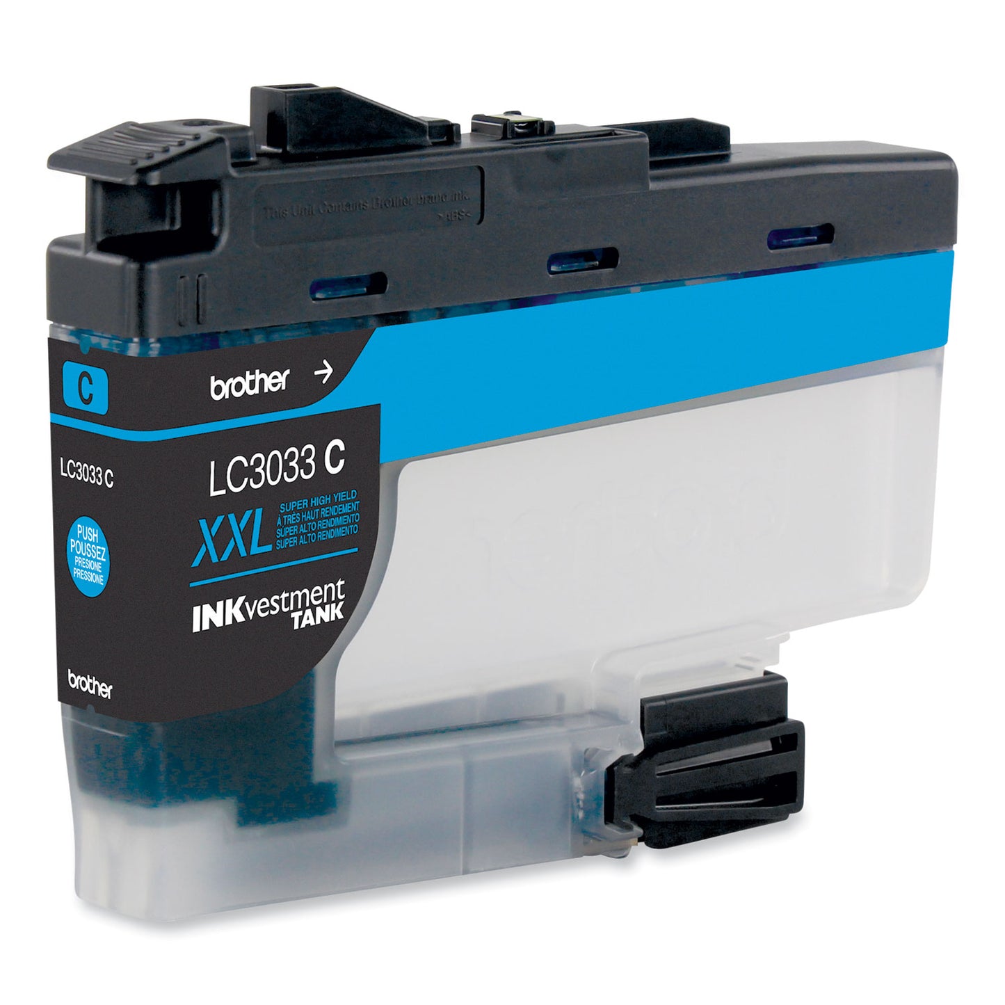 Brother LC3033C INKvestment Super High-Yield Ink, 1,500 Page-Yield, Cyan