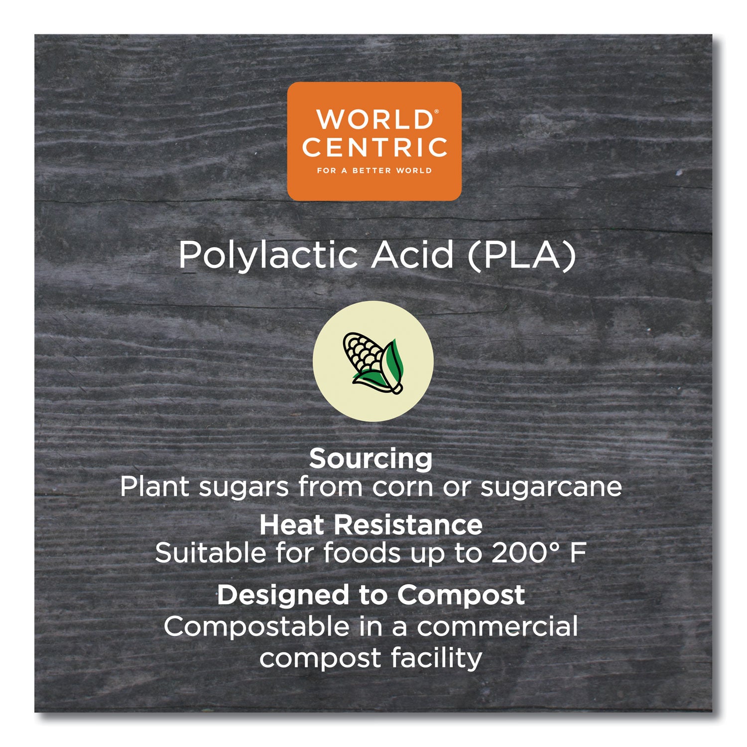 World Centric PLA Clear Cold Cup Lids, Dome Lid, Fits 9 oz to 24 oz Cups, 1,000/Carton (CPLCS12D)