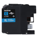 Brother LC103C Innobella High-Yield Ink, 600 Page-Yield, Cyan