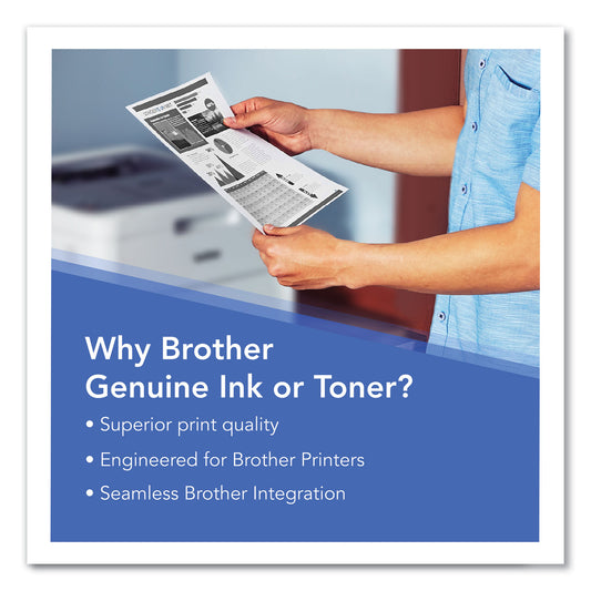 Brother TN210BK Toner, 2,200 Page-Yield, Black