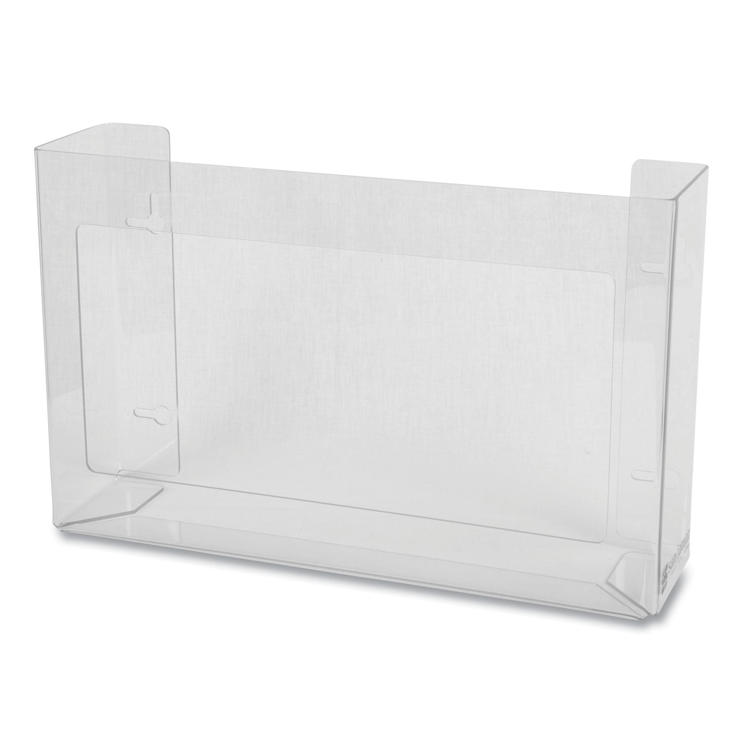San Jamar Clear Plexiglas Disposable Glove Dispenser, 3-Box, Plexiglas, Clear, 18 x 3.75 x 10 (G0805)