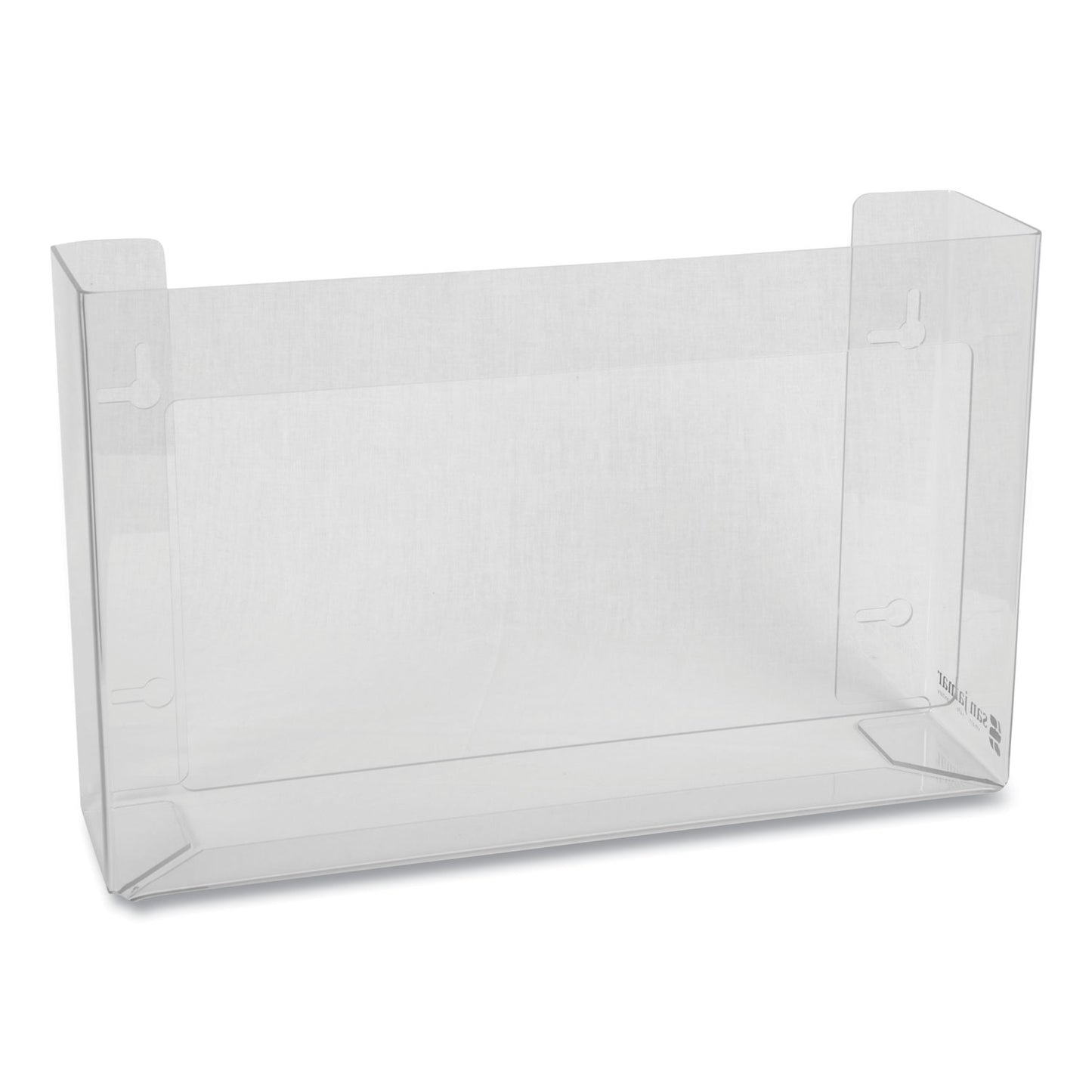 San Jamar Clear Plexiglas Disposable Glove Dispenser, 3-Box, Plexiglas, Clear, 18 x 3.75 x 10 (G0805)