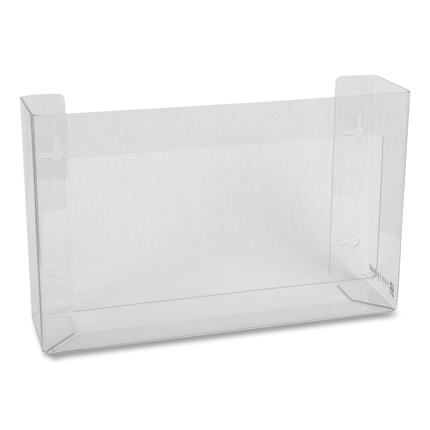 San Jamar Clear Plexiglas Disposable Glove Dispenser, 3-Box, Plexiglas, Clear, 18 x 3.75 x 10 (G0805)
