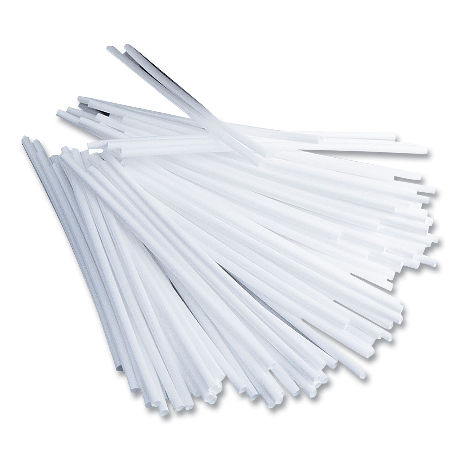 Office Snax Plastic Stir Sticks, 5", White, 1,000/Box (STR5)