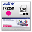 Brother TN225M High-Yield Toner, 2,200 Page-Yield, Magenta