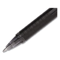 uni-ball Jetstream 101 Hybrid Gel Pen, Stick, Bold 1 mm, Black Ink, Black Barrel, Dozen (1768011)