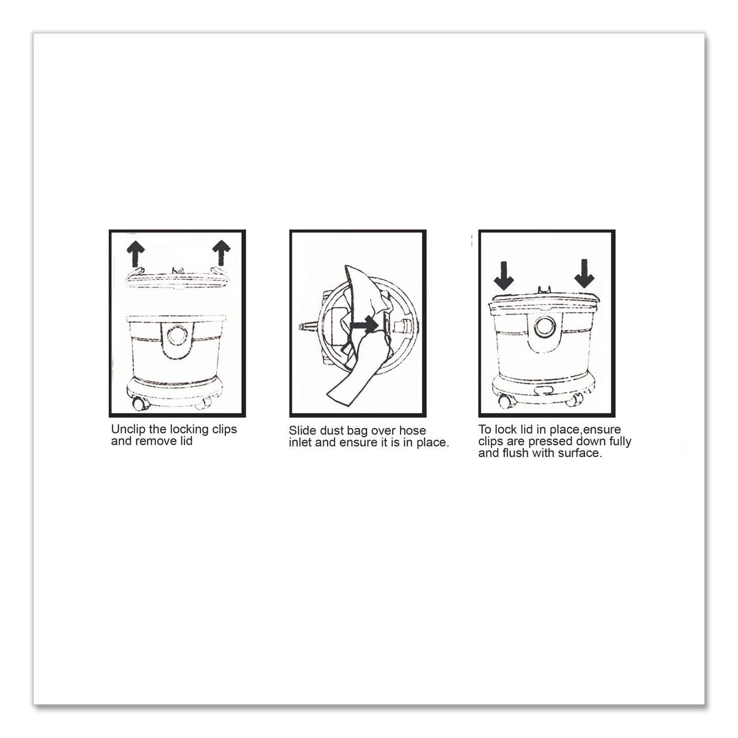 Hoover Disposable Vacuum Bags, HEPA CC1, 10/Pack (AH10363)