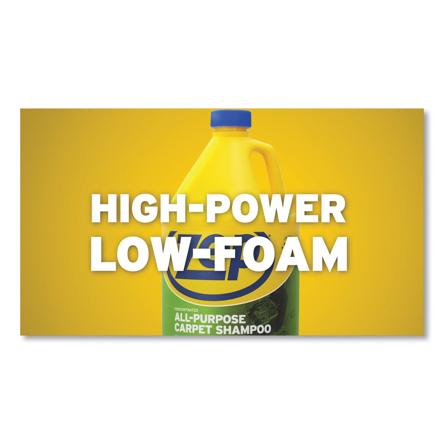 Zep Commercial Concentrated All-Purpose Carpet Shampoo, Unscented, 1 gal Bottle (ZUCEC128EA)