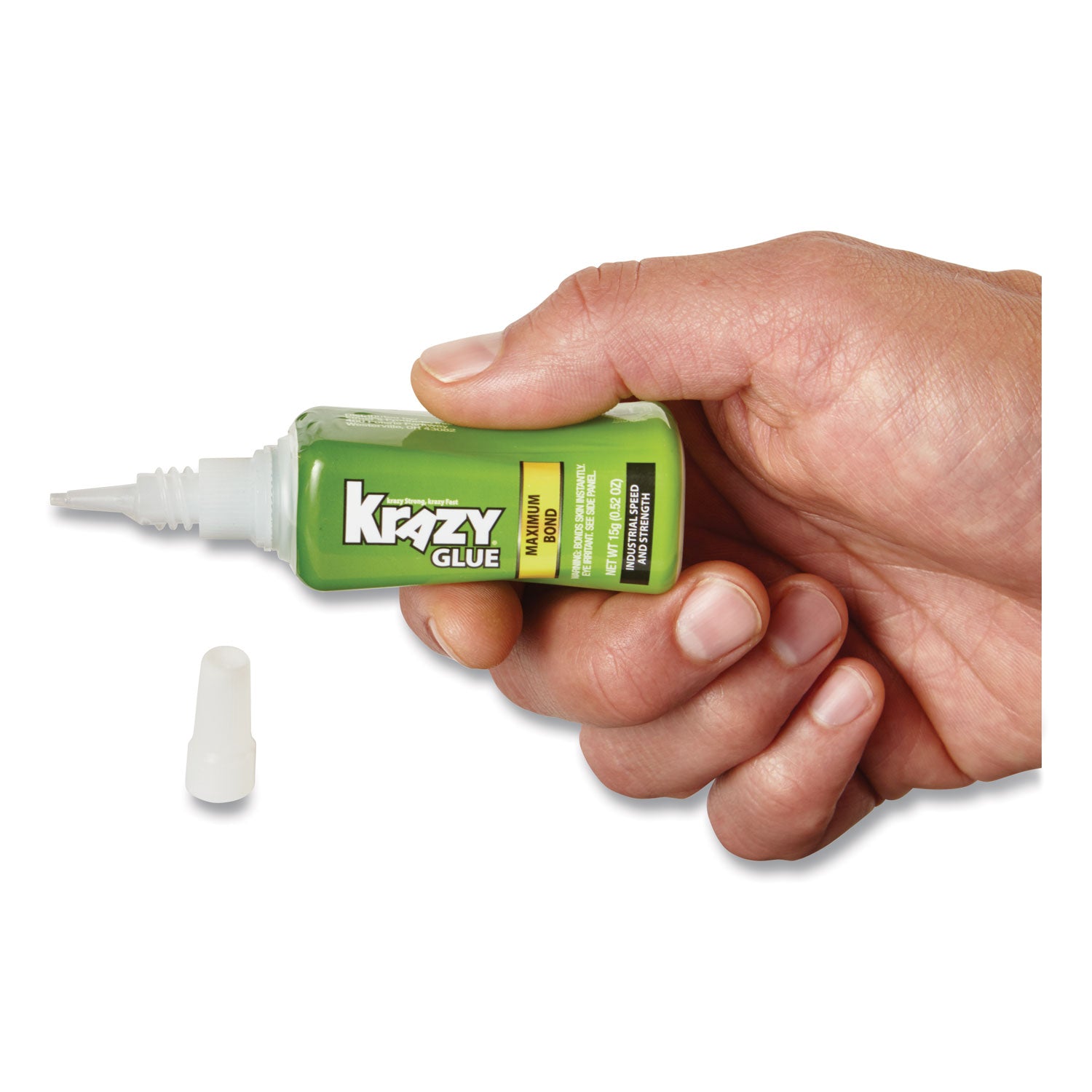 Maximum Bond Krazy Glue, 0.52 oz, Dries Clear (KG48948MR)