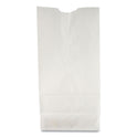 General Grocery Paper Bags, #2 Size, 4.31" x 2.44" x 7.88", White, 500/Bundle (GW2500)