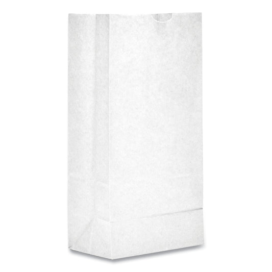 General Grocery Paper Bags, #2 Size, 4.31" x 2.44" x 7.88", White, 500/Bundle (GW2500)