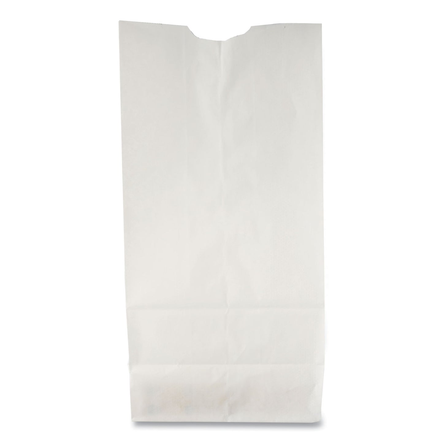 General Grocery Paper Bags, #6 Size, 6" x 3.63" x 11.06", White, 500/Bundle (GW6500)