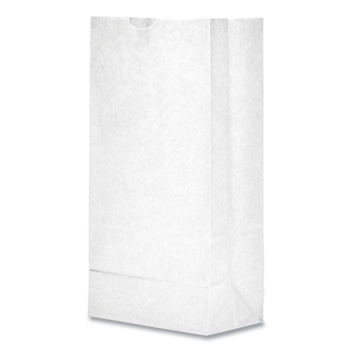 General Grocery Paper Bags, #6 Size, 6" x 3.63" x 11.06", White, 500/Bundle (GW6500)