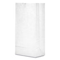 General Grocery Paper Bags, #8 Size, 6.13" x 4.17" x 12.44", White, 500/Bundle (GW8500)